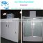 Gas station bagged ice storage freezer with 2 glass door or solid doors