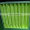Aluminium alloy frame Synthetic Fiber Pleated Pre Air Filter