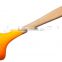 F01-6 silicone cooking soup ladle with wooden handle