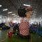 SUNJOY 2016 hot-selling inflatable cartoon characters advertisement cartoon for restaurant