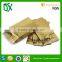 Best wholesale product full printed gold finished skinny foil tea packaging bag with tear notch for tea bag making machine