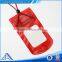 2015 Popular PVC Marerial Waterproof Cell Phone Pouches For Swimming