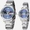 Classic best selling stainless steel quartz lovers watch