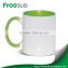 Sunmeta ceramic 11oz sublimation coated heat press mug(SKB-06)