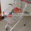 Hot sell red supermarket trolley