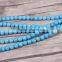 Resin Round Sediment Imperial Jasper BEADS Flat Back Beads Decorate DIY Crafts Striped Lake Blue Ball European Bead