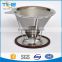 stainless steel cone coffee funnel for American market
