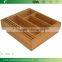 DT020/ Bamboo Drawer Organizer Expendable Bamboo Tray with Adjustable Dividers Eliminate Clutter