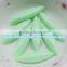 Popular 6*8*22MM Solid Colour Acrylic Horse Eye Beads Leaves Shaped Spacer Beads Necklace Design