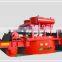 Forced oil cooling suspended self-cleaning cross belt magnetic separator