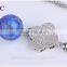 Glass Essential Oil Diffuser Pendant Necklaces flowers 2016