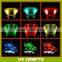 High quality hot sales cheap fashion led flashing wristband / led flashing bracelet wholesale