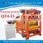 QT4-23 small size fully automatic clay brick making machine with PLC control cabinet India price