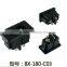 IEC C8 AC power socket industrial inlet socket pcb smd socket BX-180-C