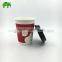 new idea hot sale waxed paper coffee cup takeaway paper cup with lid