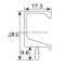 3 meter anodized aluminum profile for cabinet