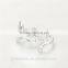 Hot Popular Engagement 925 Sterling Silver Queen Crown Ring Design With CZ