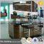 High quality kitchen cabinet plastic cover with island kitchen cabinet