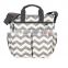 Diaper Bag Multi-function Diaper Bag with changing pad nonslip stroller straps Grab handles and adjustable shoulder strap