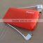 4000mAh Li-polymer battery Slim power bank with built-in cable