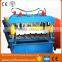 Building material glazed roof tile roll forming machine