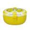 Wholesales round lunch box with dividers