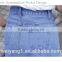Women`s irregular washed denim fashion skirt