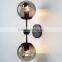 LOFT American country retro industrial glass magic beans wall lamp