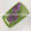 2017 new Durable and Safe for kitchen vegetables and fruits Plastic Cutting Board custom