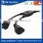 wholesale hot sale electrical cable nema 5-15p plug male to 2 x nema 5-15r female 2-Outlet AC power Y splitter cord power cable