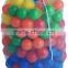 Assorted Color Non-PVC plastic and 100% Phthalate free Ball Pit Balls with CE Certificated