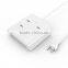 High quality EU US UK plug 4 ports usb travel charger