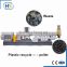 PVC PP PE Waste Plastic Recycling Compounding Pelletizing 250-1250kg/H Two Stage Twin Screw Extruder