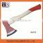 Kitchen hatchet with wooden handle