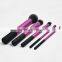 Most Popular Cosmetic Makeup Brush Set With Clear Handle Makeup Brush Set