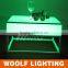 Waterproof Stylish LED Square Bar Tables with metal stand