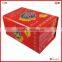 bule shoulder lid empty high quality custom tin box