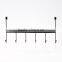 Store More Over The Doorback 6 Hook Organizer Rack - Black