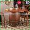 novelty decorative wooden barrel table,bar barrel table