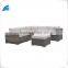 6pc Outdoor Wicker Rattan Patio Furniture Sofa Sectional Couch Set