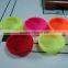 Fashion round and soft silicone material ashtray