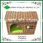 Durable outdoor handmade natural wicker dog house