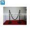 chrome metal crowd control rope stanchion,rope barrier