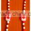 Flashing independence day july 4th party flashing beaded necklace led styles