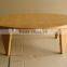 Solid Wood Coffee Table, Oval Animal Coffee Table, Tea Table