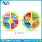Low price custom world map non-toxic pvc toy balls