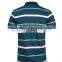 men's fashion striped wholesale polo shirt