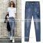 2016 fashion stretch ladies jeans wholesale price leggings pant jeans Elegant new model jeans for lady