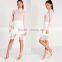 new style white lace floral midi skirt wholesale OEM service