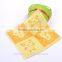 Custom jacquard 100% cotton soft velour hand towel